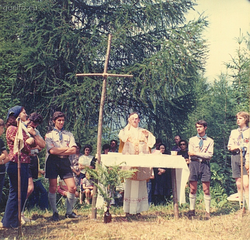 1969 - MESSA AL CAMPO BORCA DI CADORE