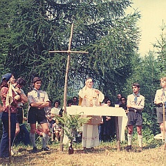 1969 - MESSA AL CAMPO BORCA DI CADORE